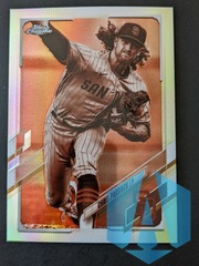 2021 Topps Chrome Chris Paddack #78 Sepia Refractor San Diego Padres